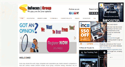 Desktop Screenshot of infocus-grp.com