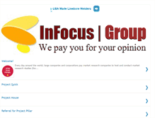 Tablet Screenshot of infocus-grp.com